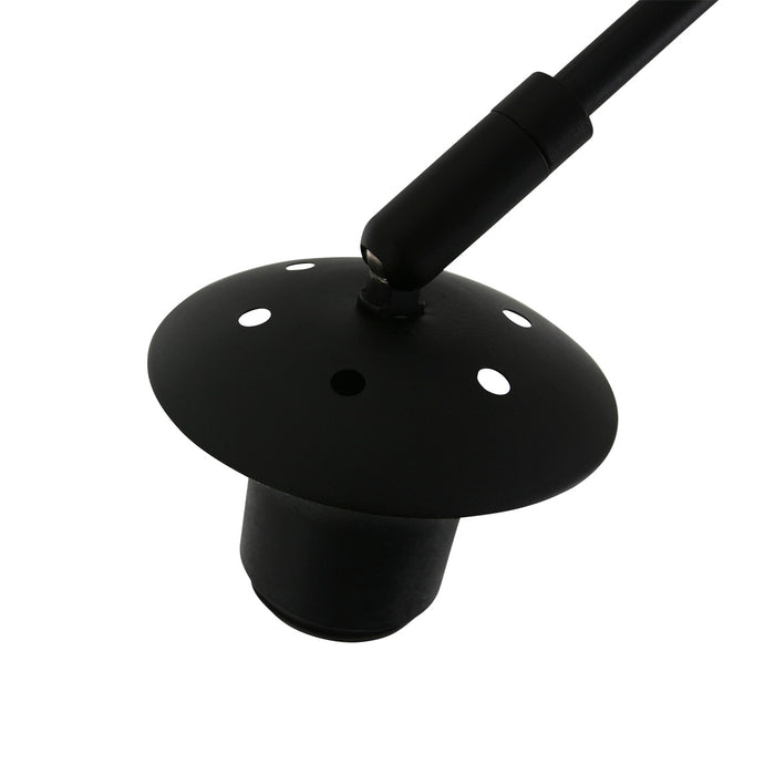Steinhauer - wandlamp - Sparkled Light - zwart - bamboe staal - E27 -
