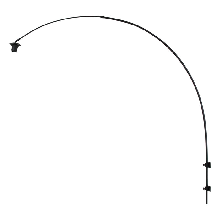 Steinhauer - wandlamp - Sparkled Light - zwart - bamboe staal - E27 -