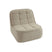 sweeek - Fauteuil bouclé stof 1 zitplaats