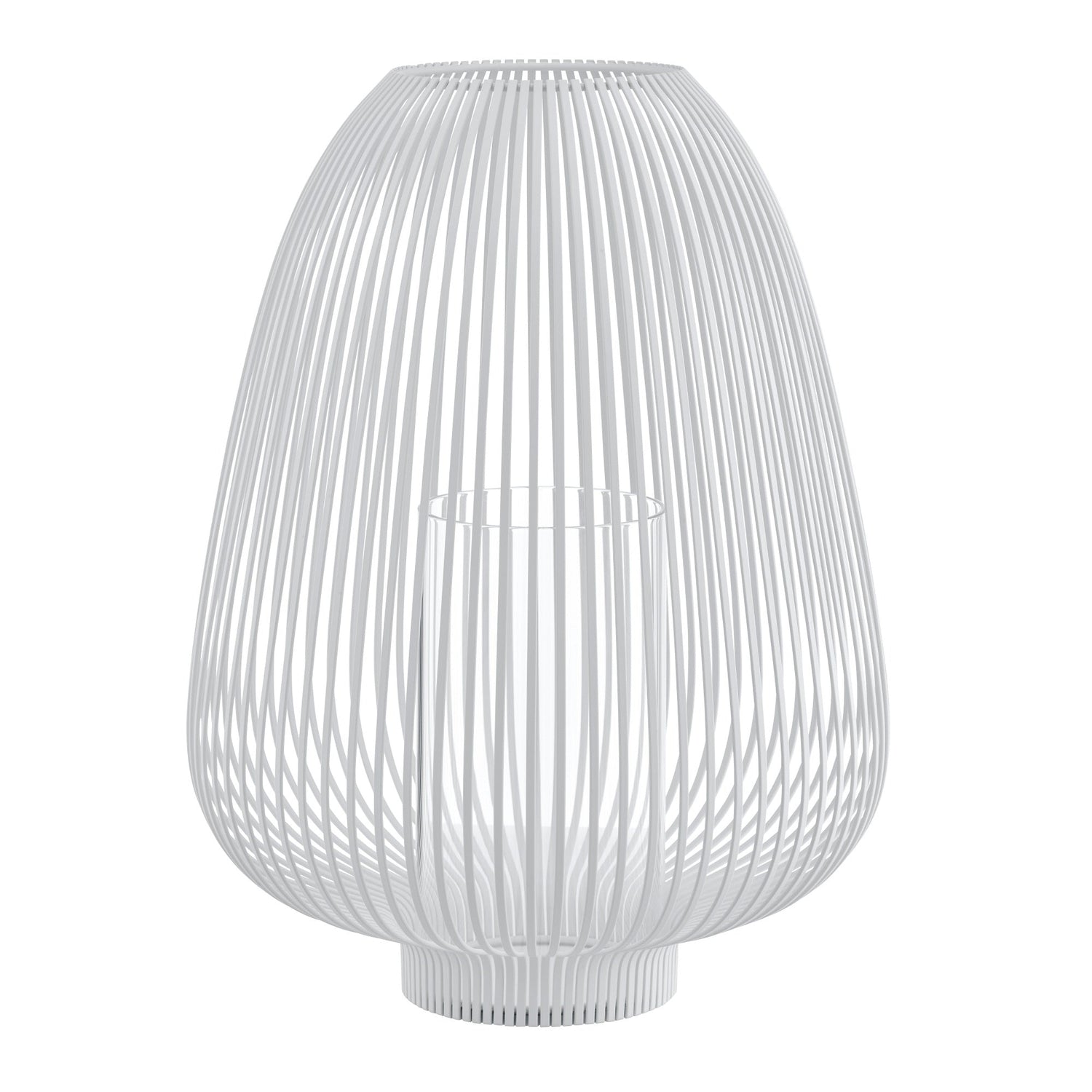Lyva Lantaarn White Large | Wit | Staal