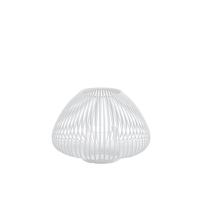 Lyva Lantaarn White Small | Wit | Staal