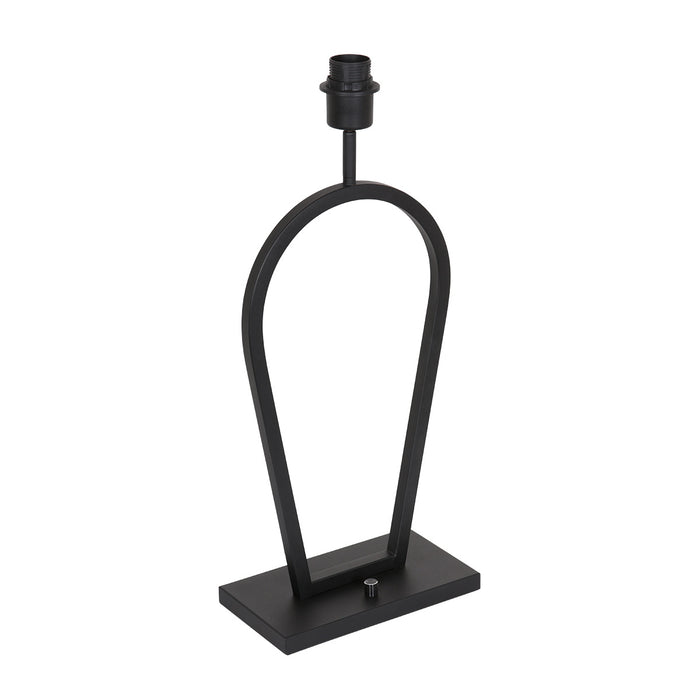 Steinhauer - tafellamp - Stang - zwart - bamboe metaal - Ø 40cm - E27