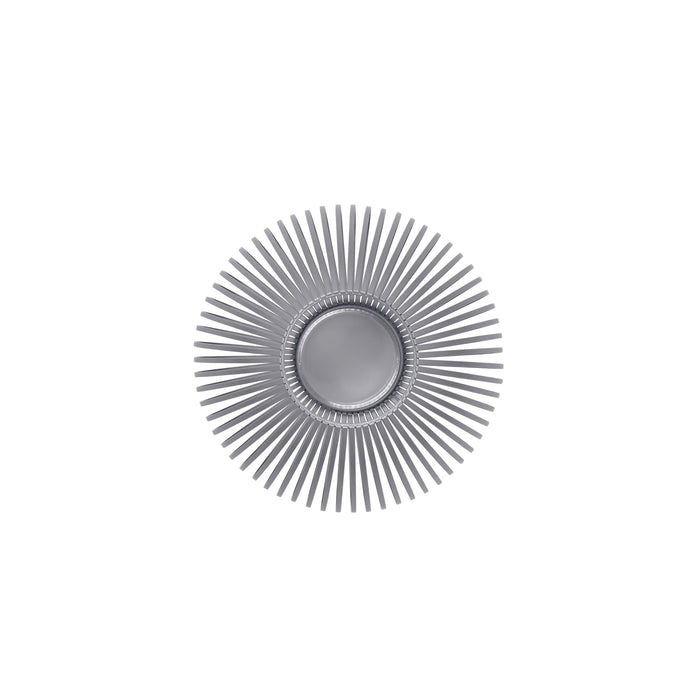 Lyva Lantaarn Steel Grey Small | Grijs | Staal