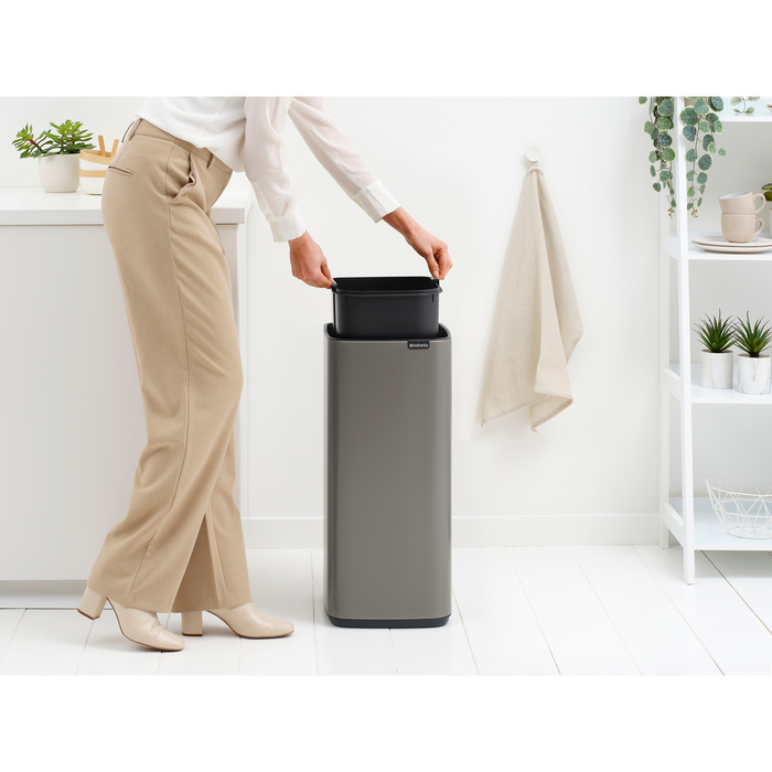 Brabantia Bo Touch Bin, 30 liter - Platinum