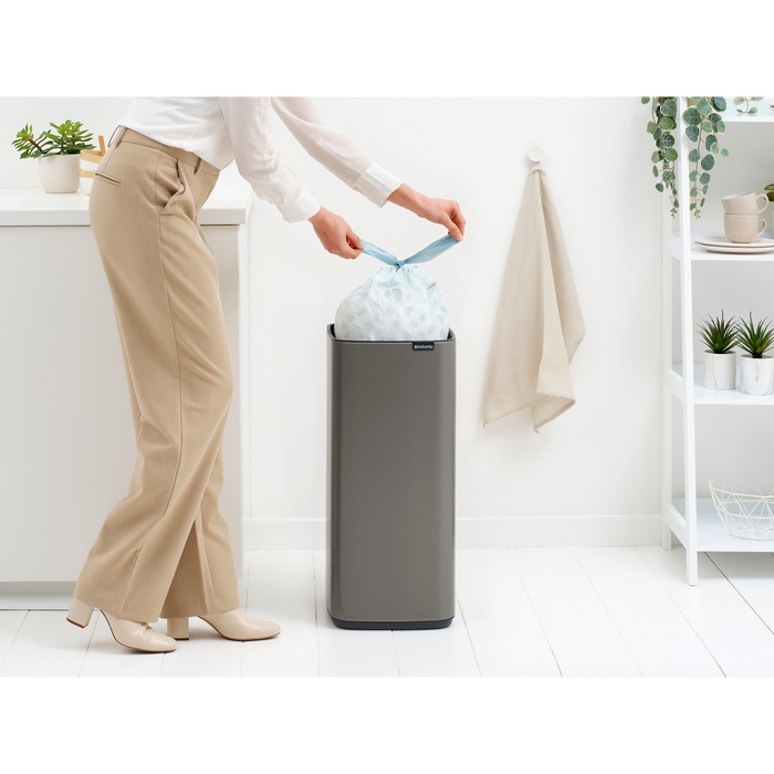 Brabantia Bo Touch Bin, 30 liter - Platinum