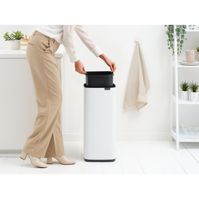 Brabantia Bo Touch Bin, 30 liter - White