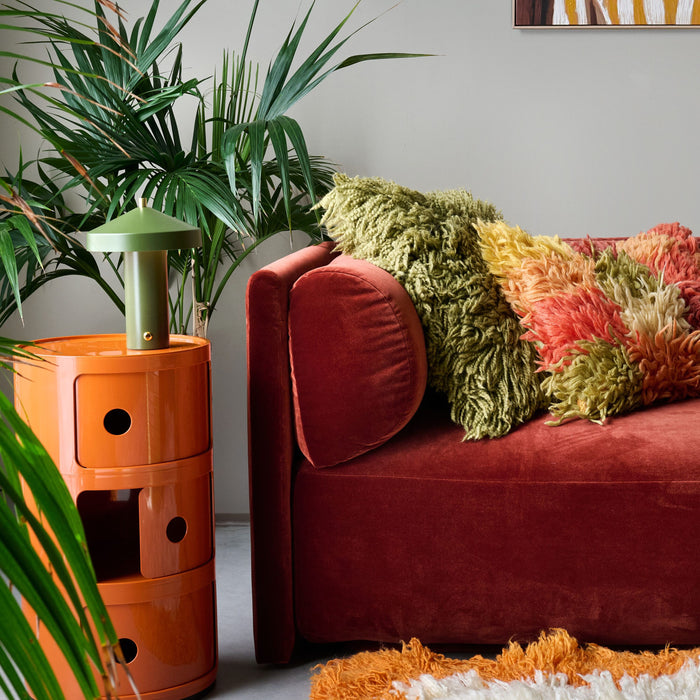 FÉST Bolster 3-zitsbank - Royal Saffron