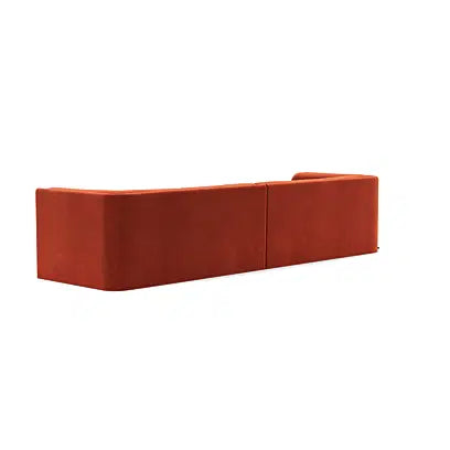 FÉST Bolster 3-zitsbank - Royal Saffron