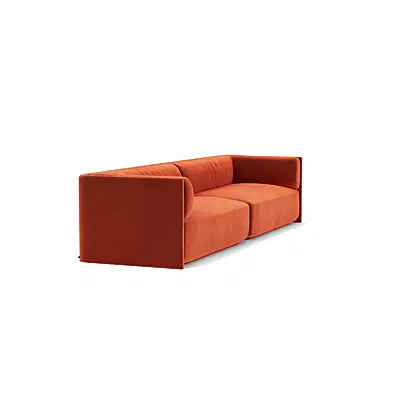 FÉST Bolster 3-zitsbank - Royal Saffron