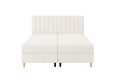 by fonQ Pazara Boxspring met Opbergruimte 160 x 200 cm - Ivoor / Naturel