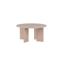Svea - Elisabetta ronde salontafel - ø80 cm - whitewash