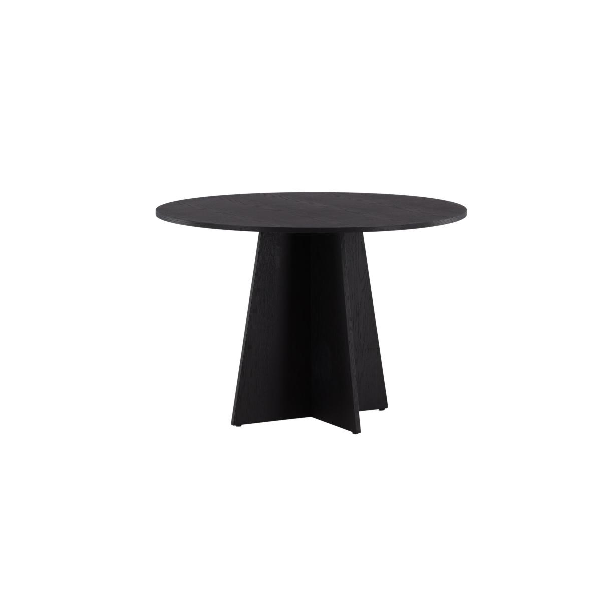 Svea - Nara ronde eettafel - ø110 cm - zwart