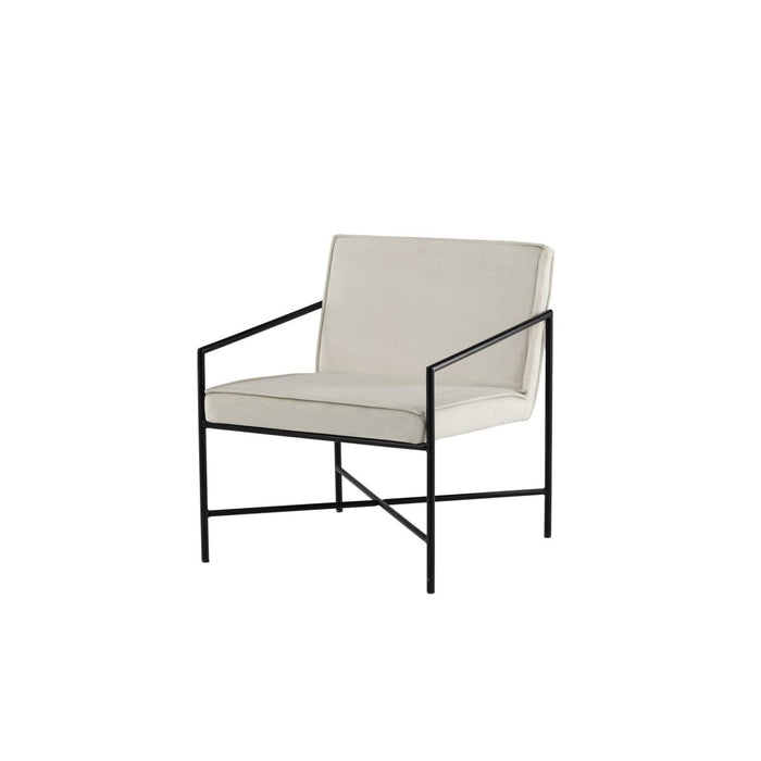 Svea - Nara fauteuil - velvet - champagne