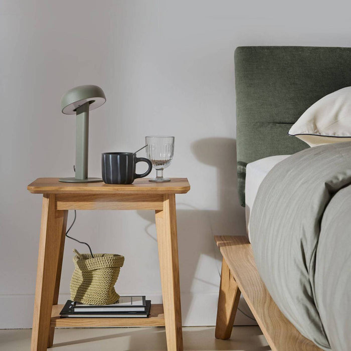 by fonQ Norre Bedframe 160 x 200 cm - Mosgroen