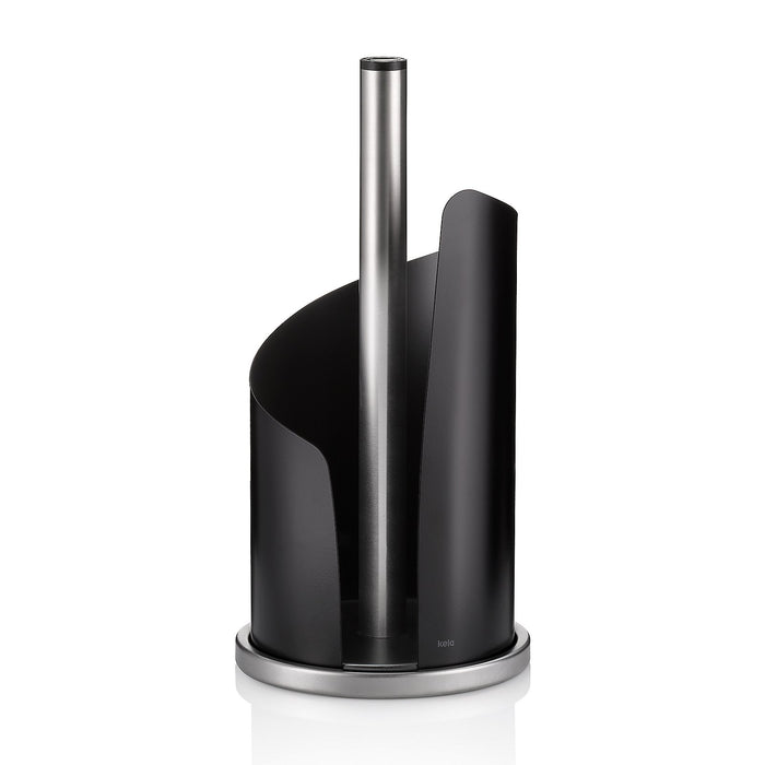 Keukenrolhouder Zwart - Kela | Stella