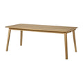 by fonQ Cava Eettafel Uitschuifbaar - B 200 cm - Eiken