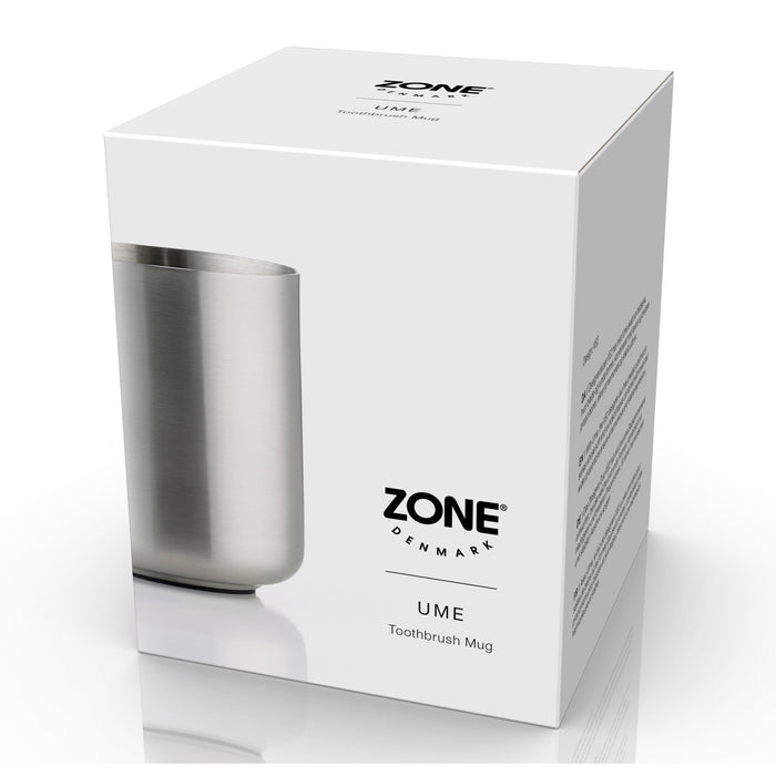 Zone Denmark Ume Tandenborstelbeker - Zilver