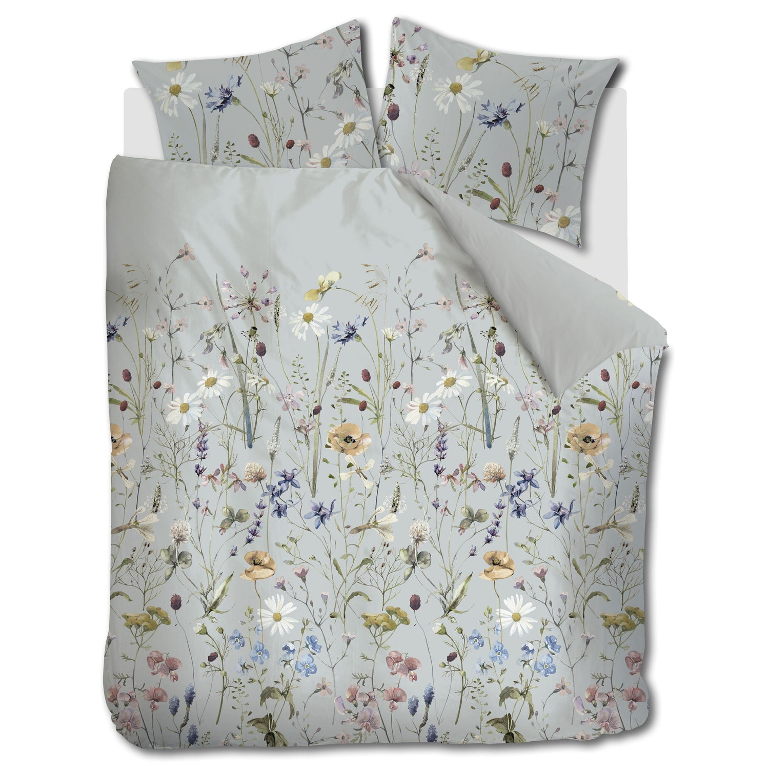 Ariadne at Home Bloom Dekbedovertrek 240 x  200/220 cm - Blauw