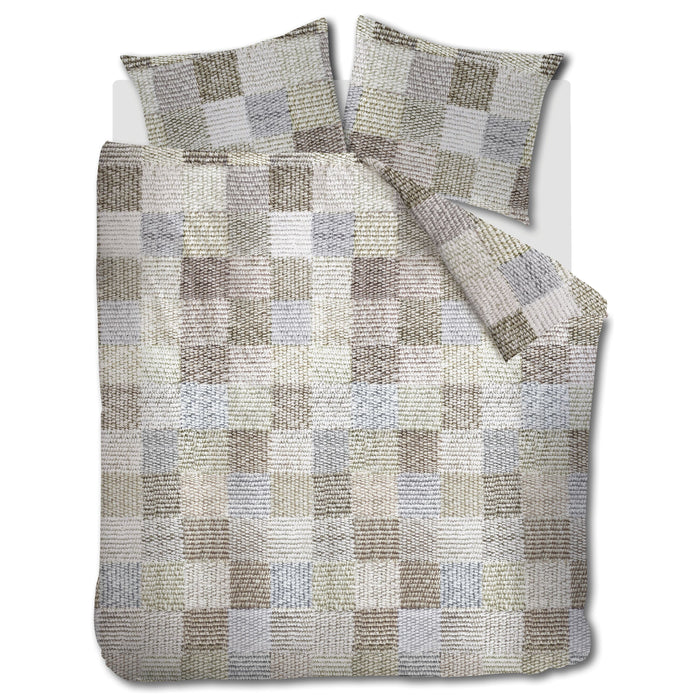 Ariadne at Home Patches  Dekbedovertrek 200 x  200/220 cm - Naturel