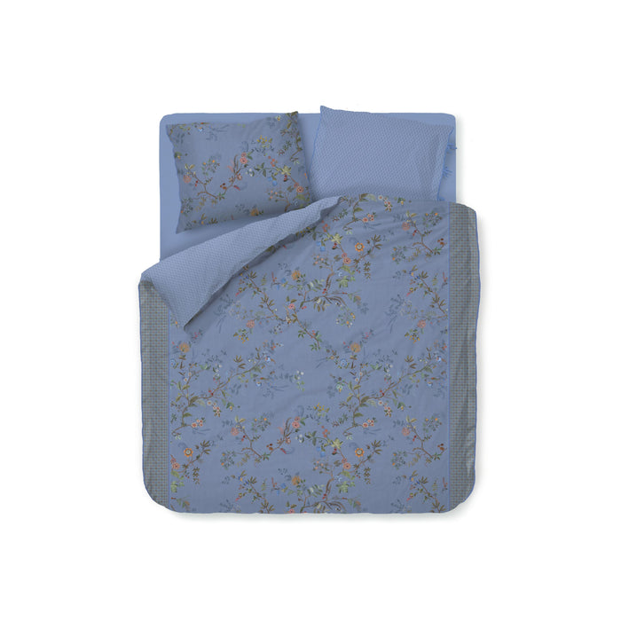 Pip Studio Bustani Dekbedovertrek 240 x  200/220 cm - Blauw