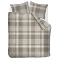 Rivièra Maison Tartan Check Dekbedovertrek 240 x 200/220 cm - Zand
