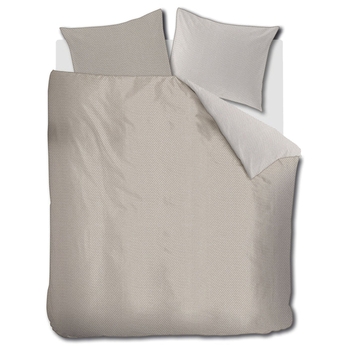 Rivièra Maison Emery Dekbedovertrek 240 x  200/220 cm - Taupe