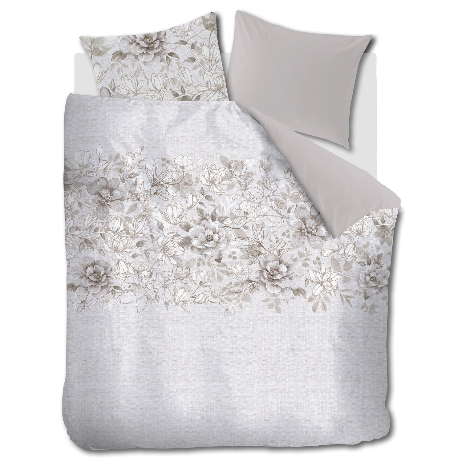 Rivièra Maison Bernice Dekbedovertrek 240 x 200/220 cm - Naturel