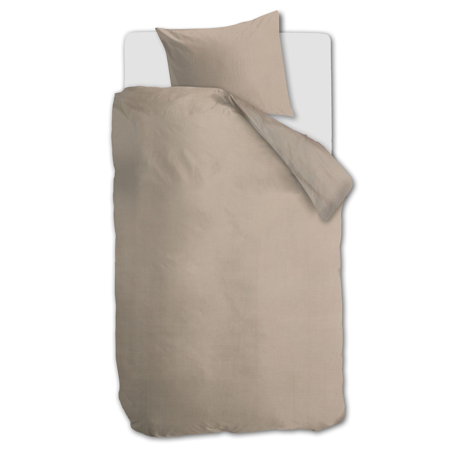 Rivièra Maison Connor Dekbedovertrek 140 x 200/220 cm - Zand