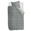 Rivièra Maison Woven Wool  Dekbedovertrek 140 x 200/220 cm - Groen