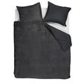 Ambiante Plush Dekbedovertrek 240 x 200/220 cm - Antraciet