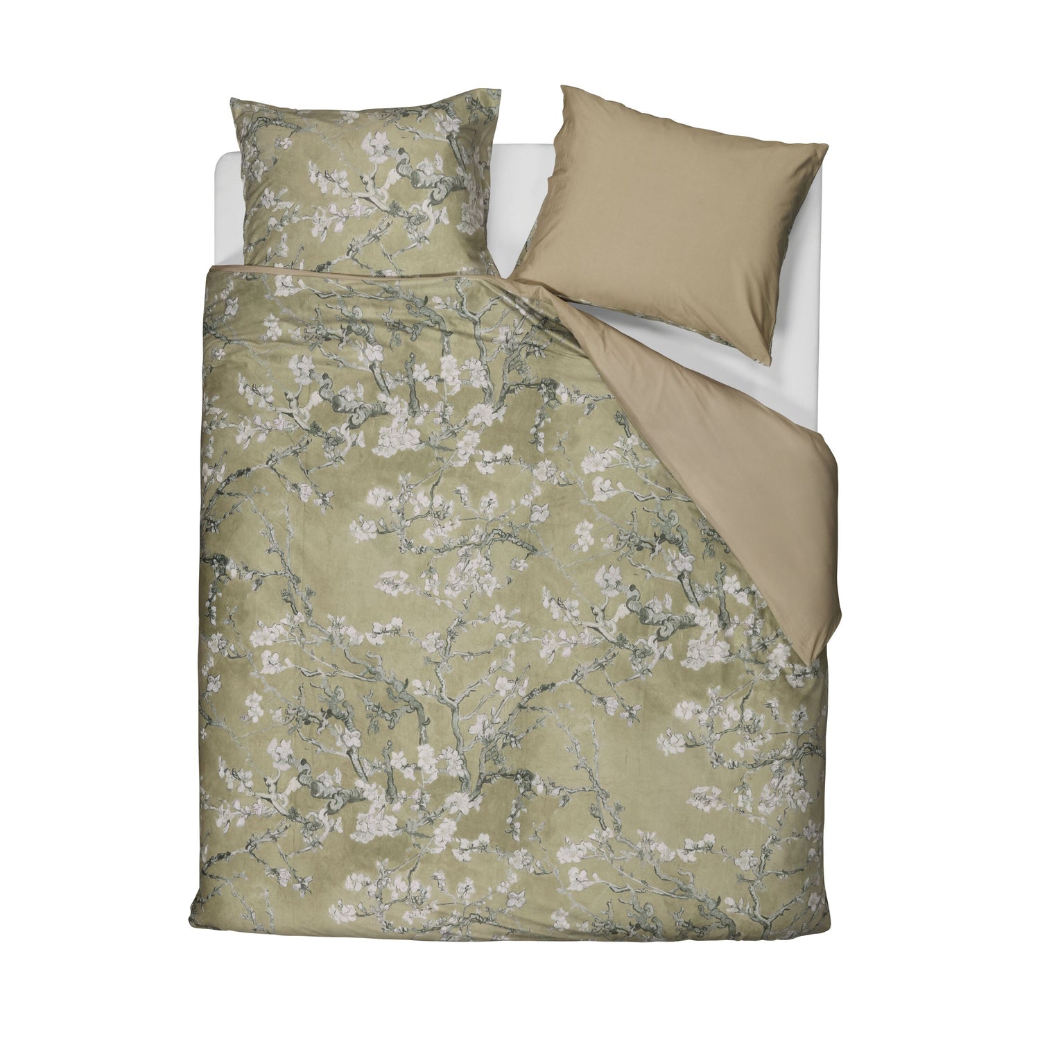Beddinghouse x Van Gogh Museum Fleur de Velours Dekbedovertrek 240 x 200/220 cm - Goud