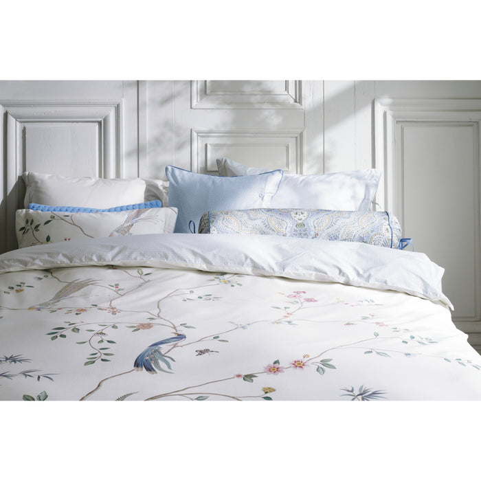 Pip Studio Bamboo Blossom  Dekbedovertrek 200 x  200/220 cm - Wit