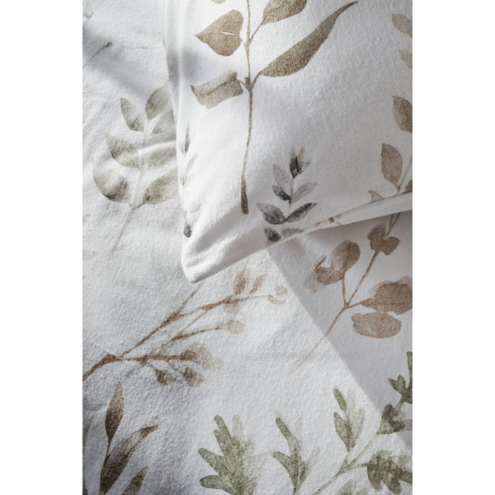 Ariadne at Home Twigs  Dekbedovertrek 140 x  200/220 cm - Wit