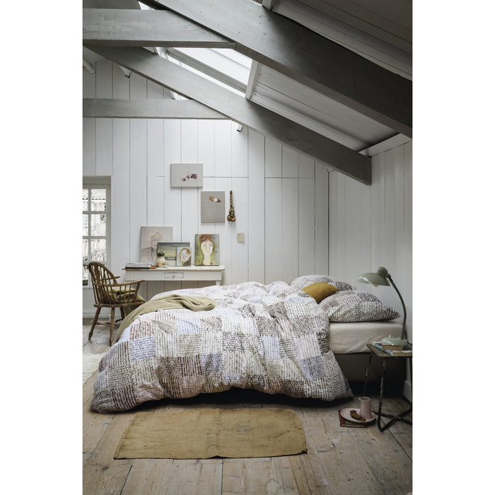 Ariadne at Home Patches  Dekbedovertrek 200 x  200/220 cm - Naturel