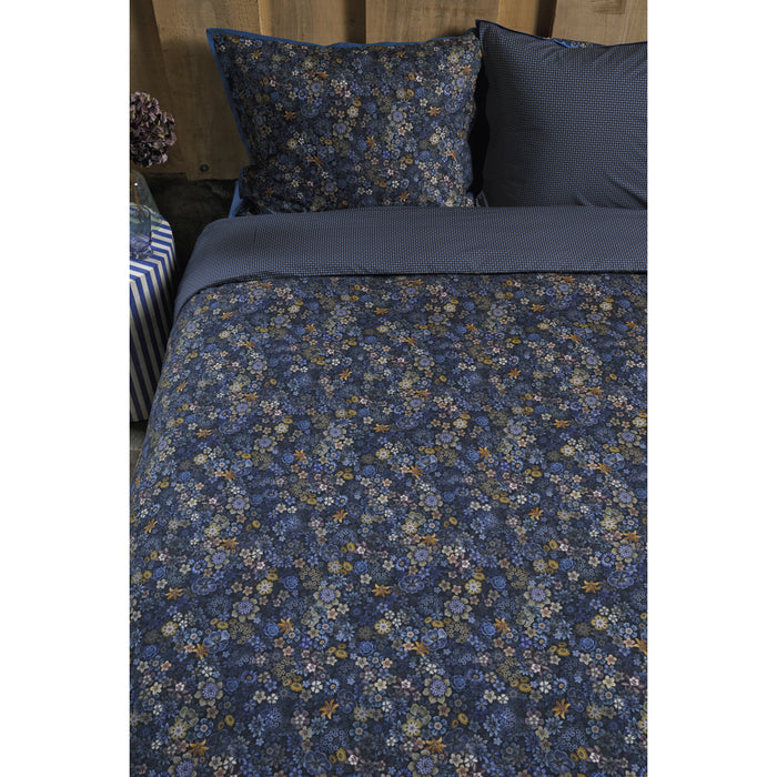 Pip Studio Tutti I Fiori  Dekbedovertrek 200 x  200/220 cm - Donkerblauw