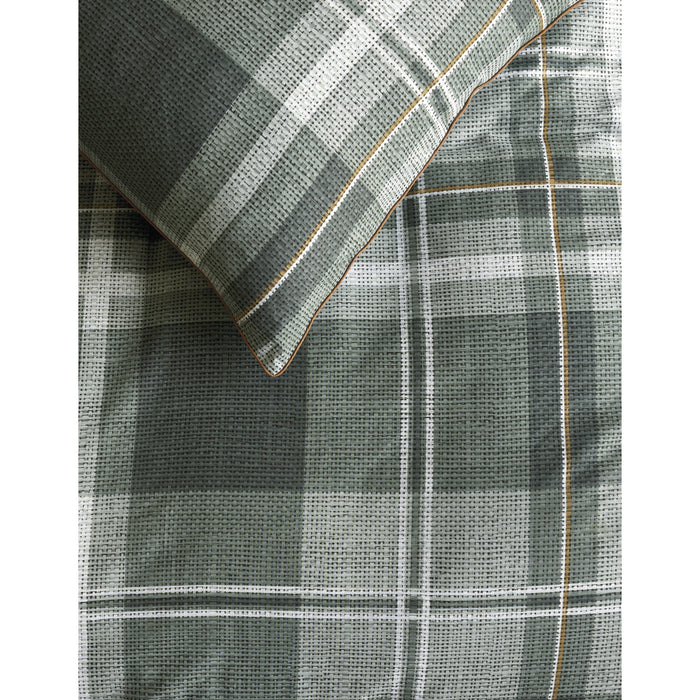 Rivièra Maison Tartan Check Dekbedovertrek 240 x 200/220 cm - Groen