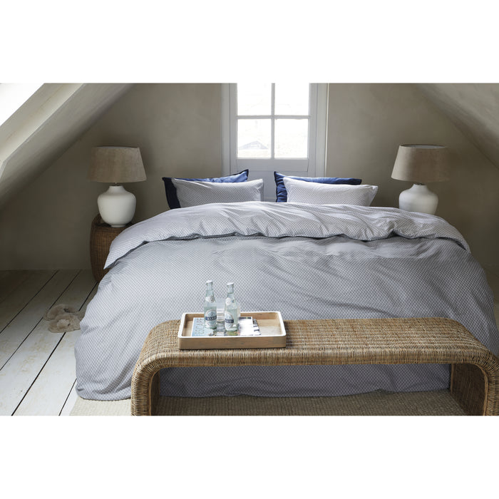 Rivièra Maison Emery Dekbedovertrek 140 x 200/220 cm - Blauwgrijs