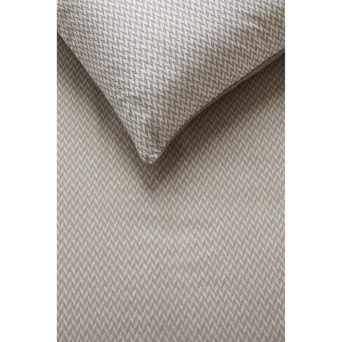 Rivièra Maison Emery Dekbedovertrek 140 x  200/220 cm - Taupe