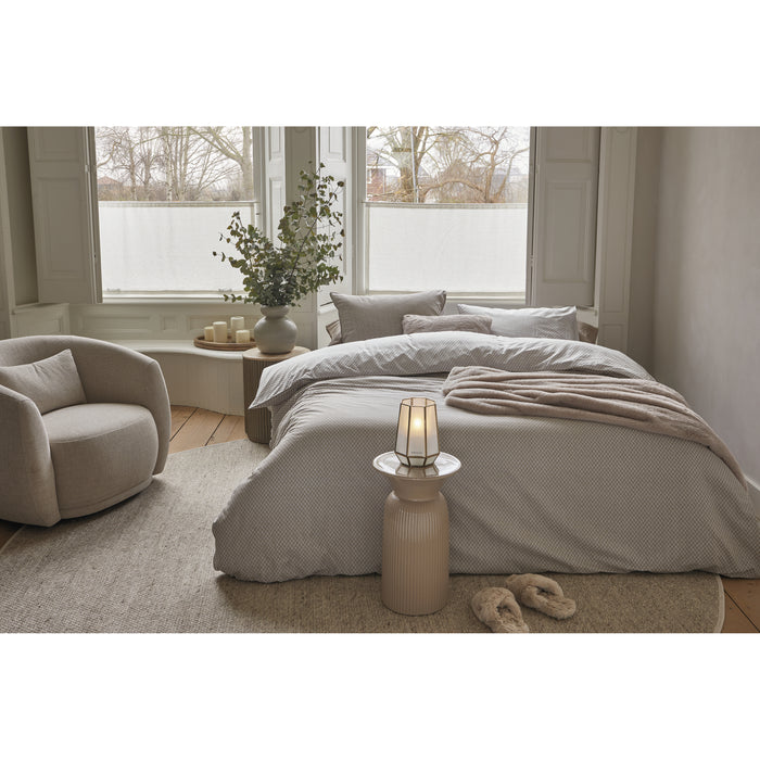 Rivièra Maison Emery Dekbedovertrek 200 x  200/220 cm - Taupe