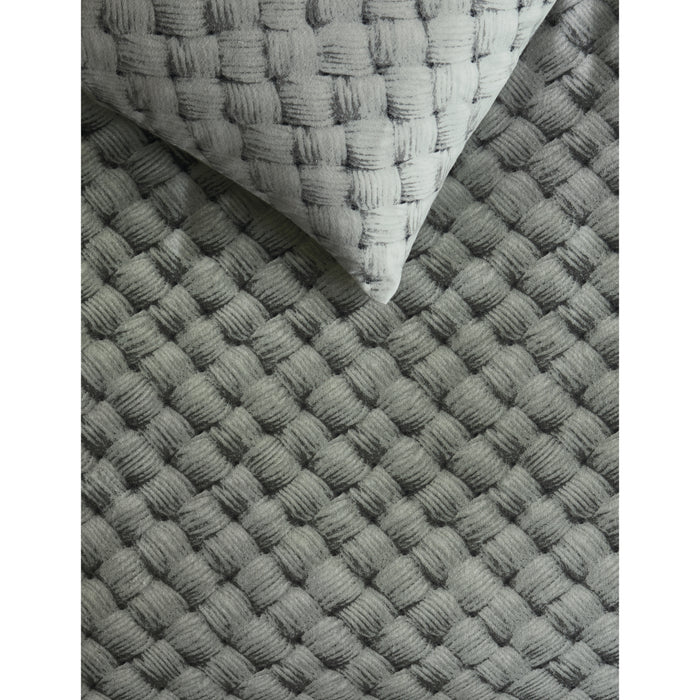 Rivièra Maison Woven Wool  Dekbedovertrek 140 x 200/220 cm - Groen