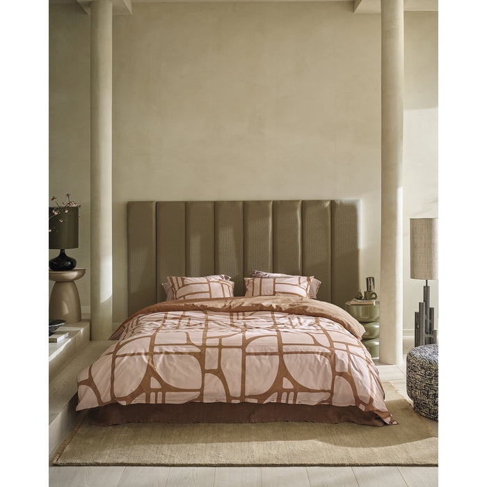 Rivièra Maison Woven Wool Dekbedovertrek 240 x 200/220 cm - Groen