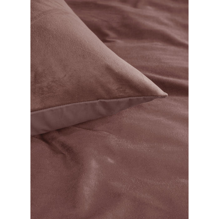 Ambiante Velvety Dekbedovertrek 200 x 200/220 cm - Roze