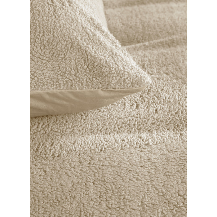 Ambiante Plush Dekbedovertrek 140 x 200/220 cm - Zand