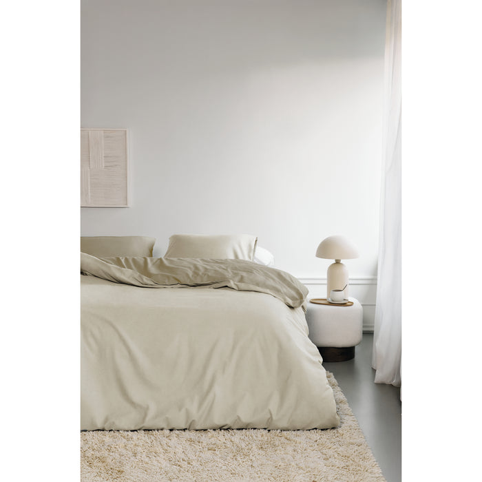 Beddinghouse Warm Dekbedovertrek 140 x 200/220 cm - Zand
