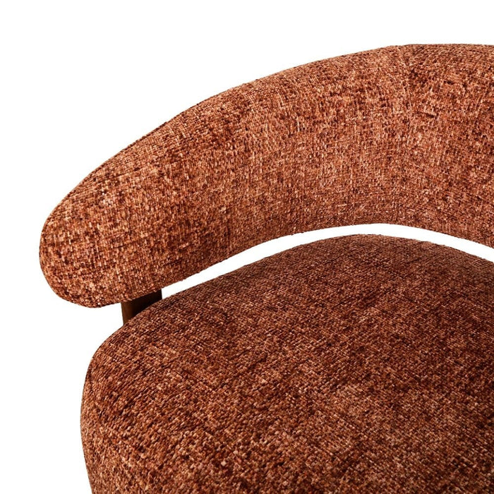 Bronx71 Fauteuil Grace chenille koper