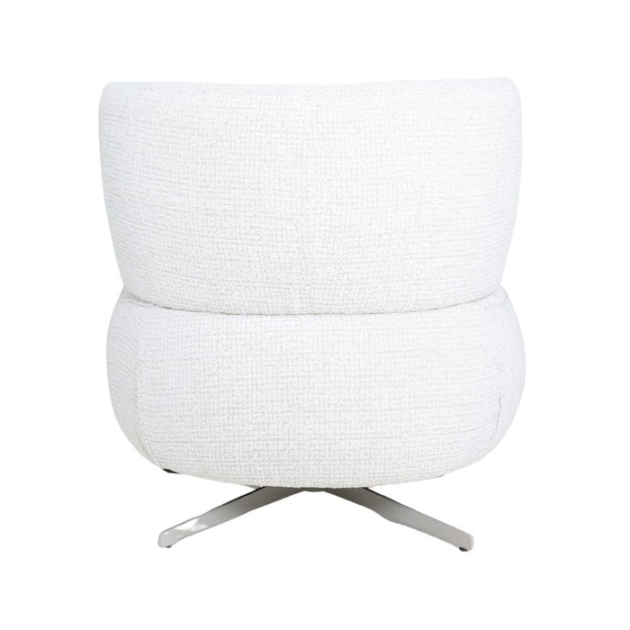 Bronx71 Fauteuil Fallon draaibaar gemêleerde stof beige