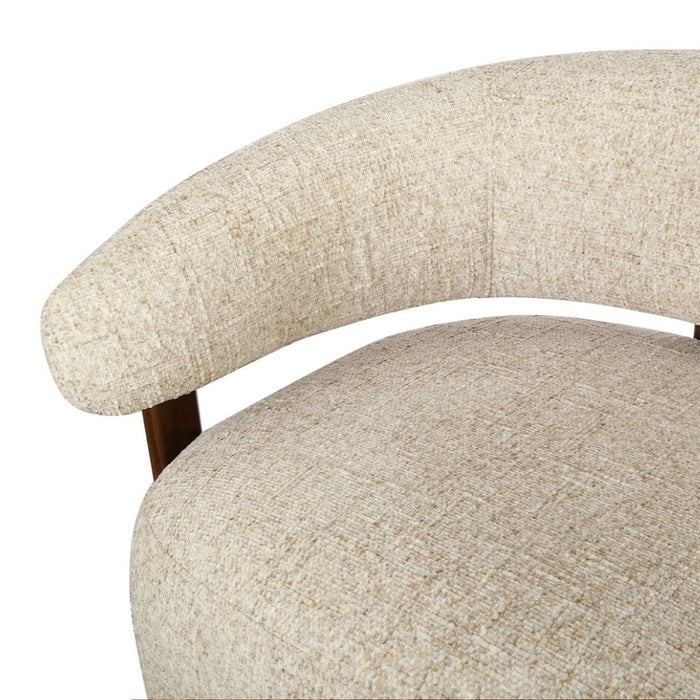 Bronx71 Fauteuil Grace chenille taupe