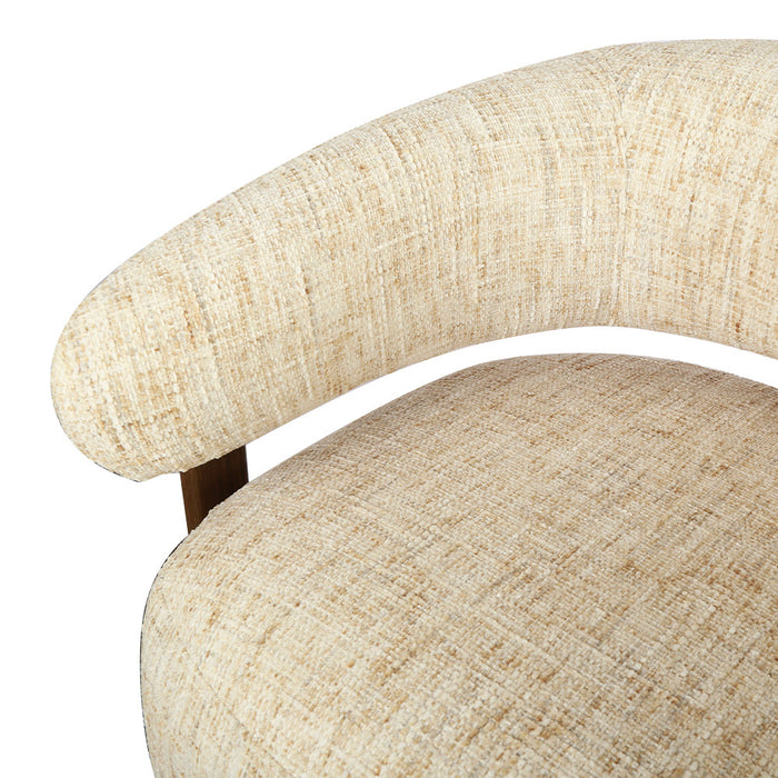 Bronx71 Fauteuil Grace chenille beige