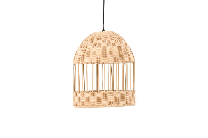 Fjôrd - Plafondlamp Naturel Rotan - 30x30x35cm - Alsbäck