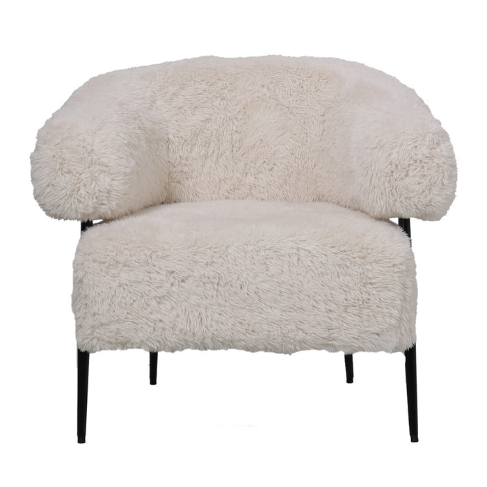 DÉJA Living - Fauteuil Beige Stof - 86x74x78cm - Bogo